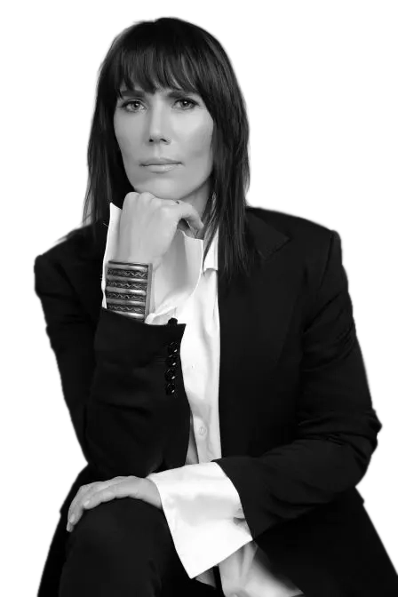 Shauna Griffiths, organizational leadership consultant, posing for the strategic consulting section titled How I Think.